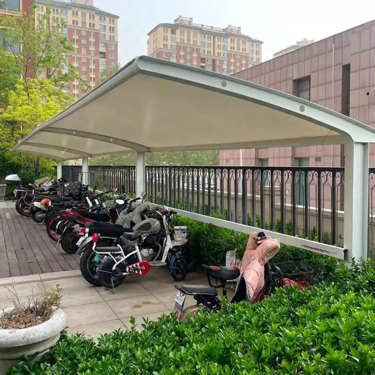 砚山县膜结构电动车棚